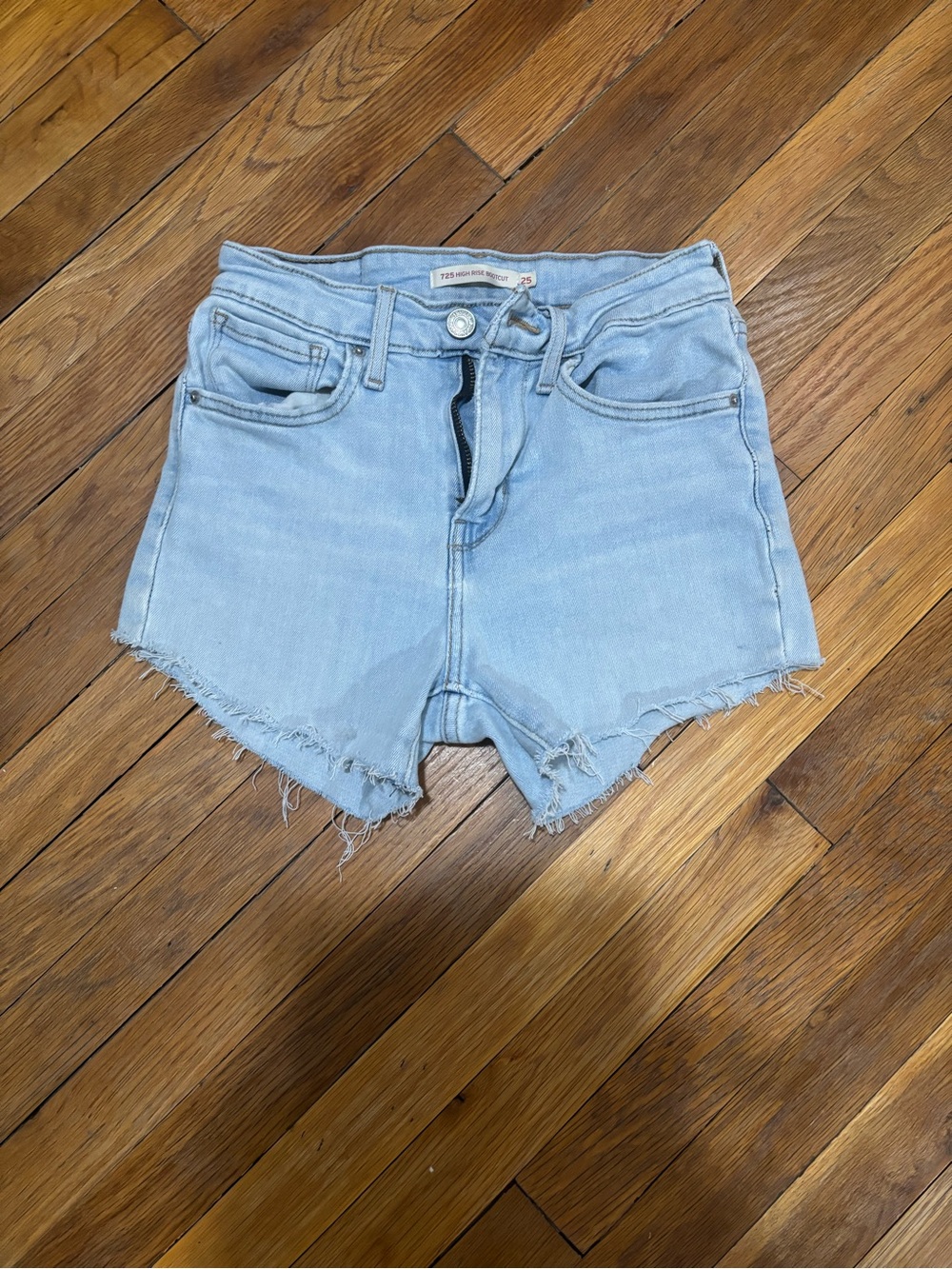 Levi’s Light Blue Denim Cutoff Shorts - Women's Casual Summer Shorts